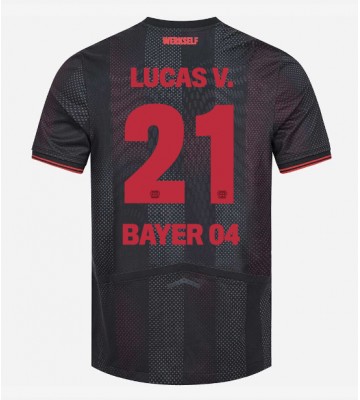 Bayer Leverkusen Lucas Vazquez #21 Replik Heimtrikot 2025-26 Kurzarm